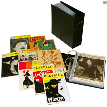 The Universal Playbill Binder - Archival Quality Storage for Playbills of all Sizes 
